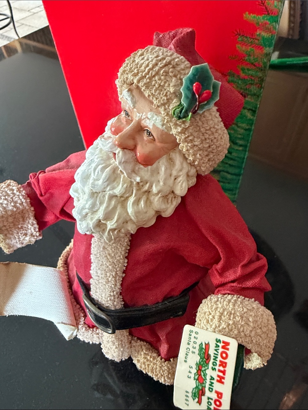 Possible Dreams Red Santa Figurine 1993